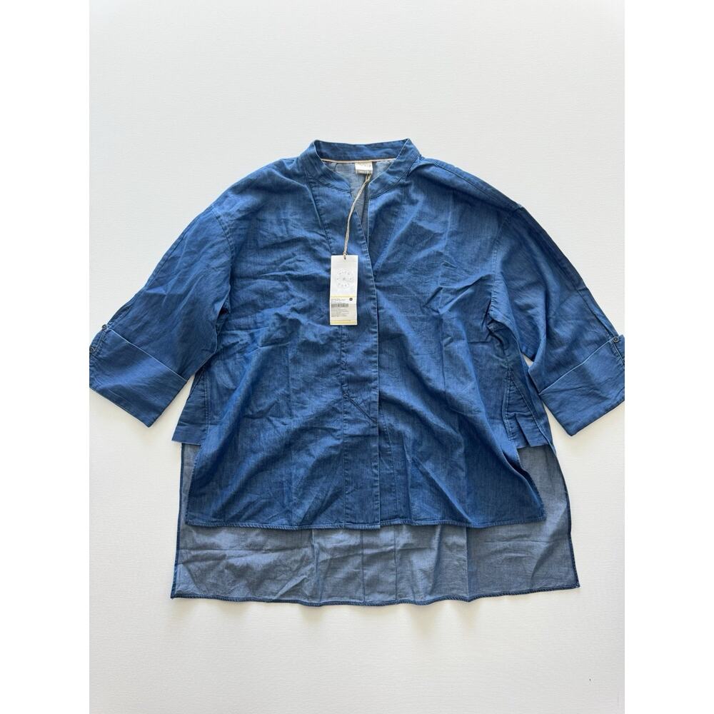 Nicobar Cirrus Shirt Denim Cotton Women’s Free Size NWT
